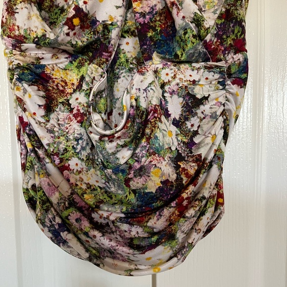 Guess Floral Halter Top Size XS - Picture 4 of 8